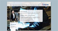 Desktop Screenshot of barten-metallbau.de